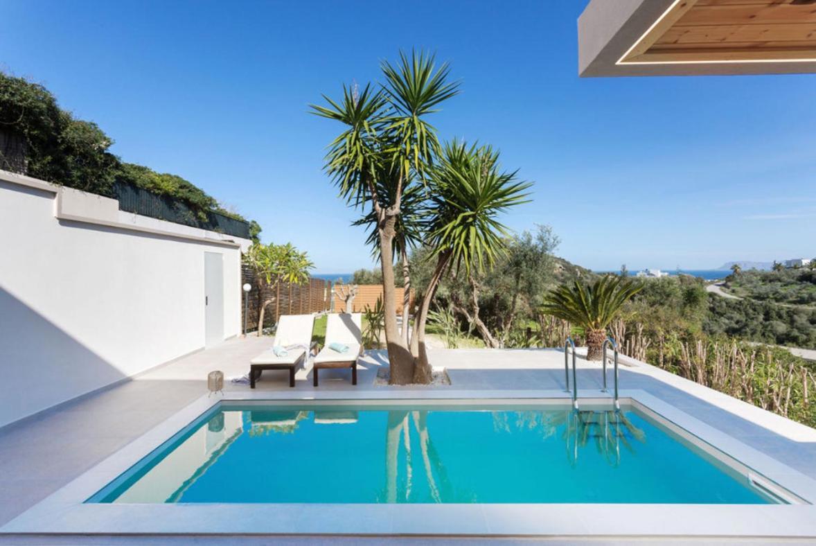 Olive Garden - Private Heated Pool Vacation Home Platanias  Exterior photo
