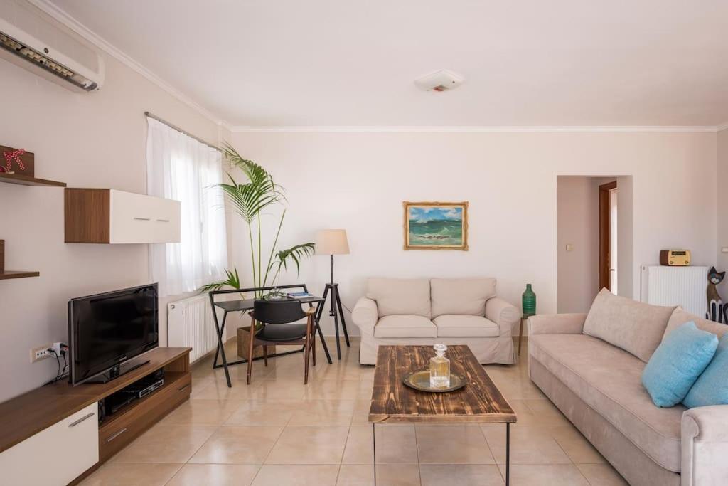 Olive Garden - Private Heated Pool Vacation Home Platanias  Exterior photo